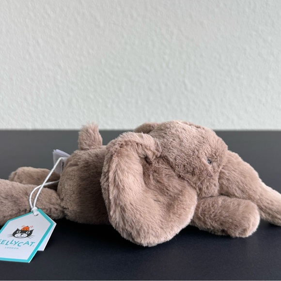 AUTHENTIC❗️New with Tags NWT Jellycat Tiny Smudge Elephant - MINI ELEPHANT! HTF! - Picture 12 of 12